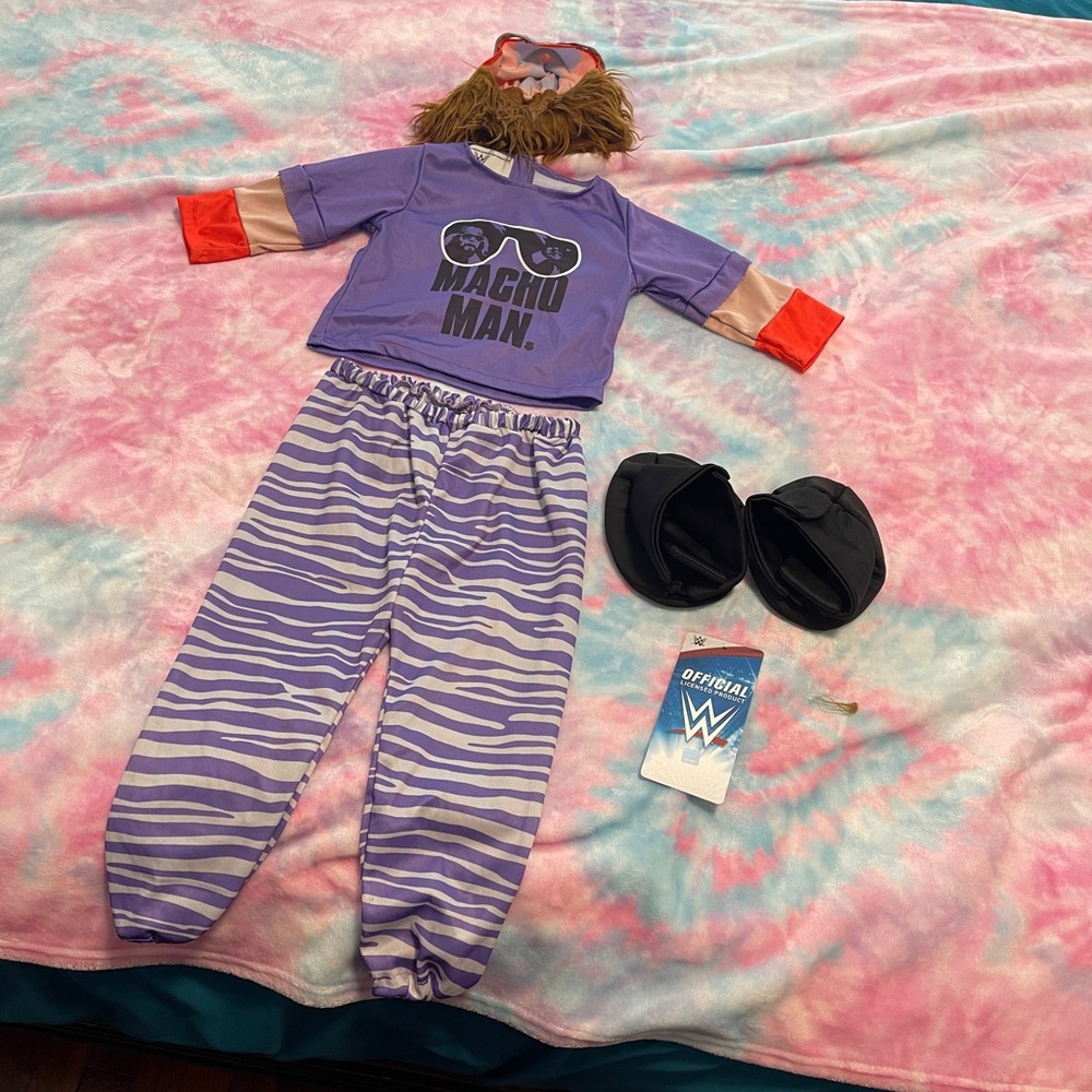 Baby boy WWE macho man costume 12/18 months